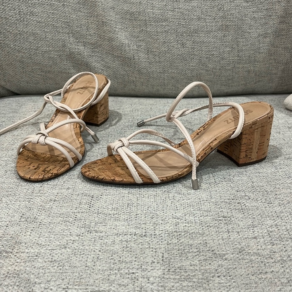 Schutz Ankle Wrap Sandal